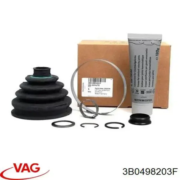 Купить 3B0498203F VAG Пыльник гранаты наружный, передний
