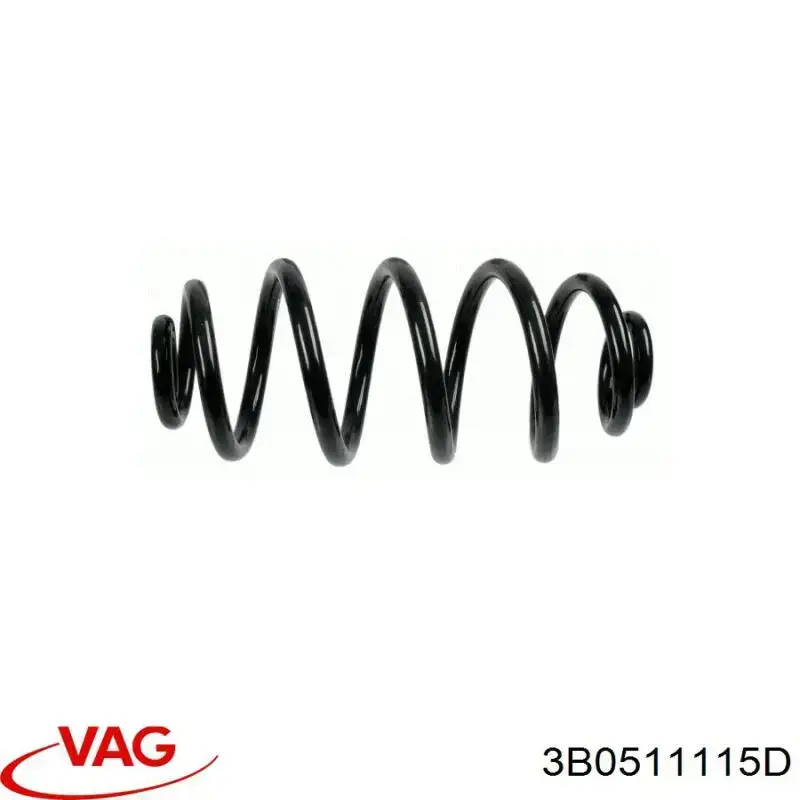 Пружина задняя VAG 3B0511115D