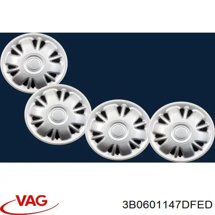 Колпак колесного диска VAG 3B0601147DFED цена, от 14.11 USD