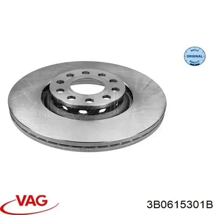Передние тормозные диски 3B0615301B VAG