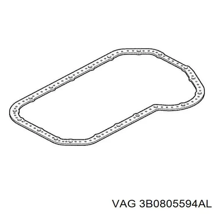 Купить 3B0805594AL VAG Установочная панель передняя
