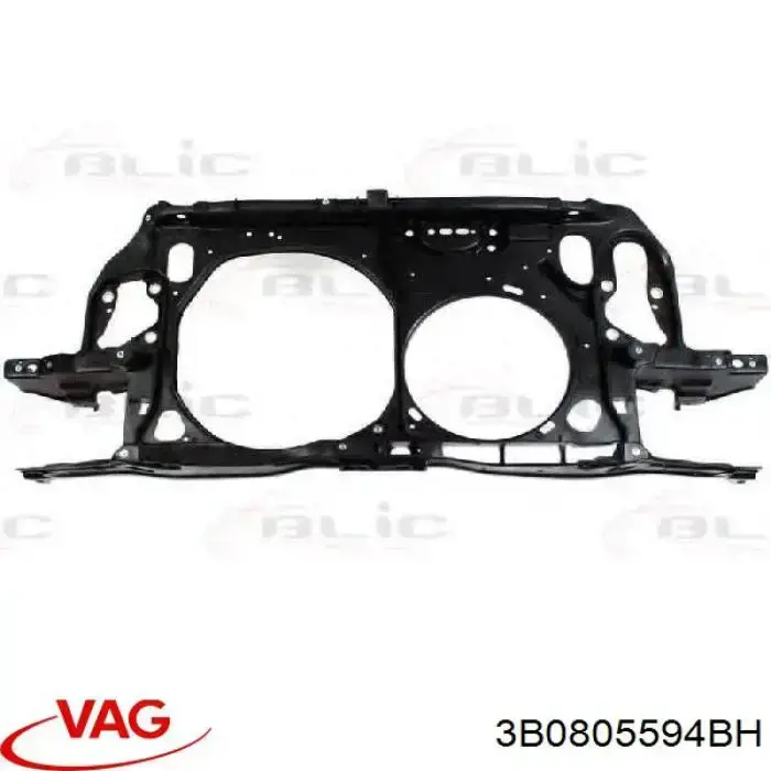 Суппорт радиатора вертикальный (монтажная панель крепления фар) VAG 3B0805594BH цена, от 50.02 USD