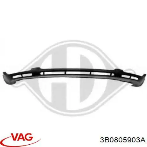 Спойлер переднего бампера VAG 3B0805903A цена, от 15.48 USD