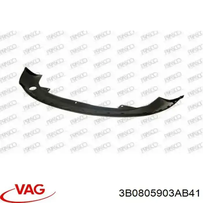 Купить 3B0805903AB41 VAG Сплиттер переднего бампера