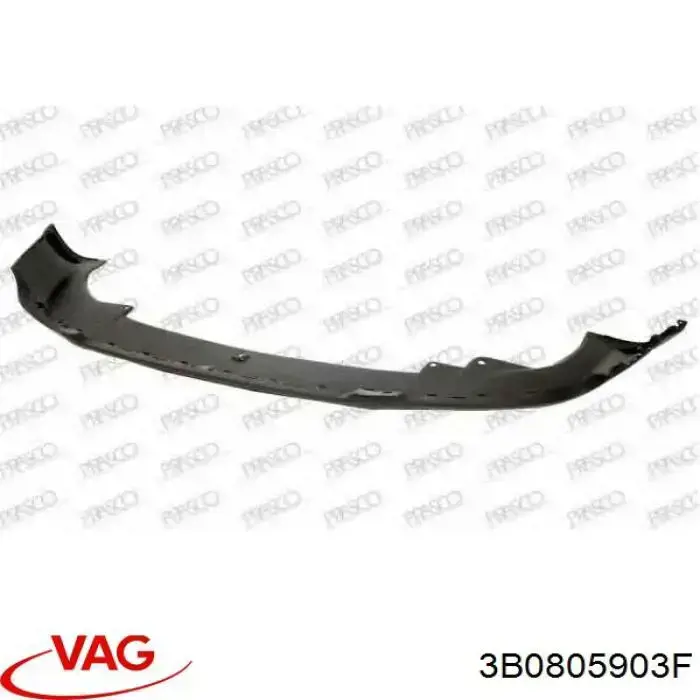Спойлер переднего бампера 3B0805903F VAG
