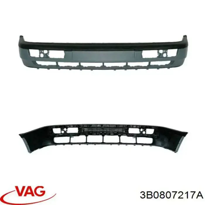 Бампер на авто VAG 3B0807217A цена, от 59.84 USD