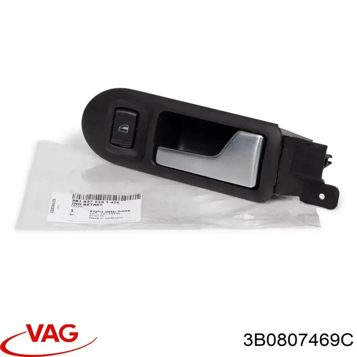 3B0807469C VAG Кронштейн бампера переднего центральный