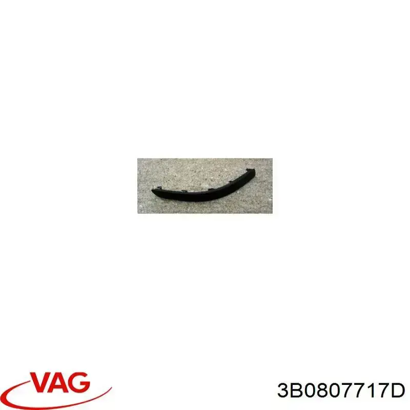 Молдинг бампера переднего, левый VAG 3B0807717D цена, от 7.20 USD