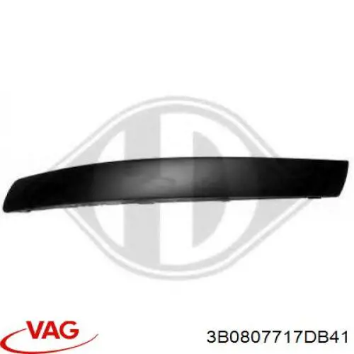 Молдинг бампера переднего, левый VAG 3B0807717DB41 цена, от 7.20 USD