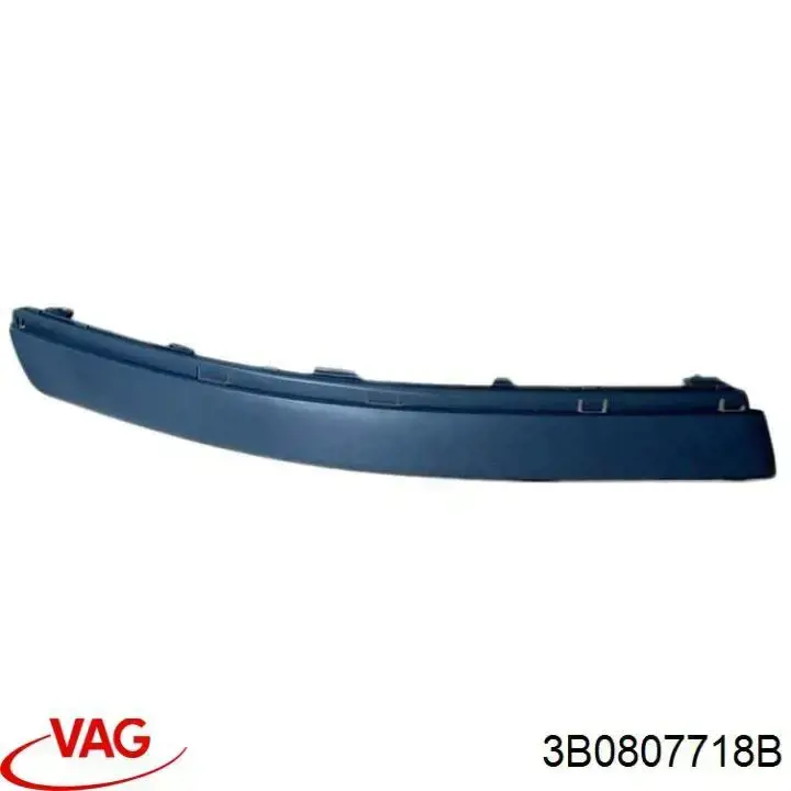 Купить 3B0807718B VAG Накладка бампера переднего правая