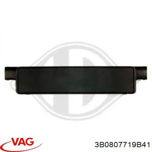 Купить 3B0807719B41 VAG Рамка номерного знака автомобиля передняя