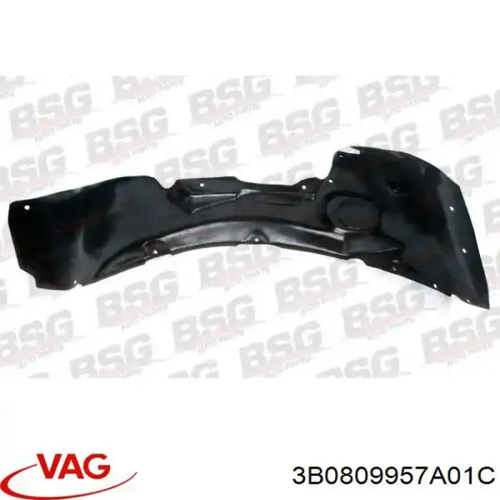 Подкрылок передний левый 3B0809957A01C VAG