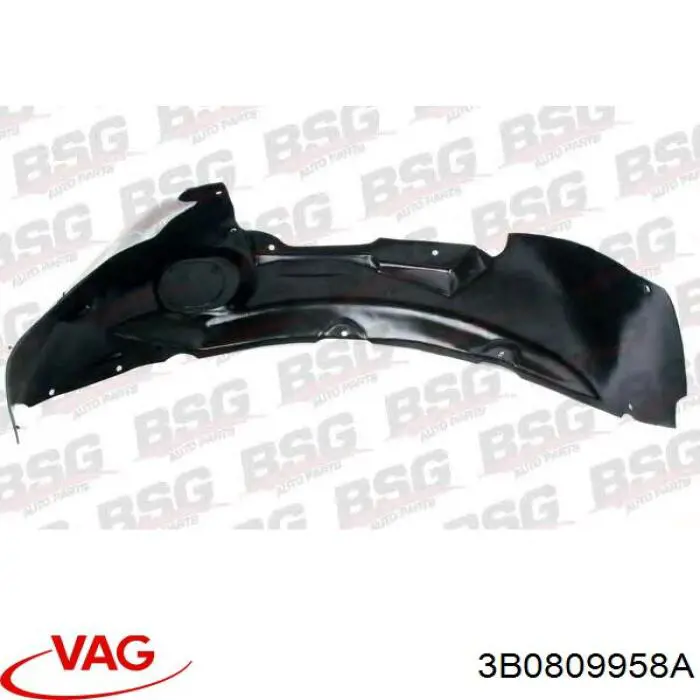 Купить 3B0809958A VAG Подкрылок передний правый