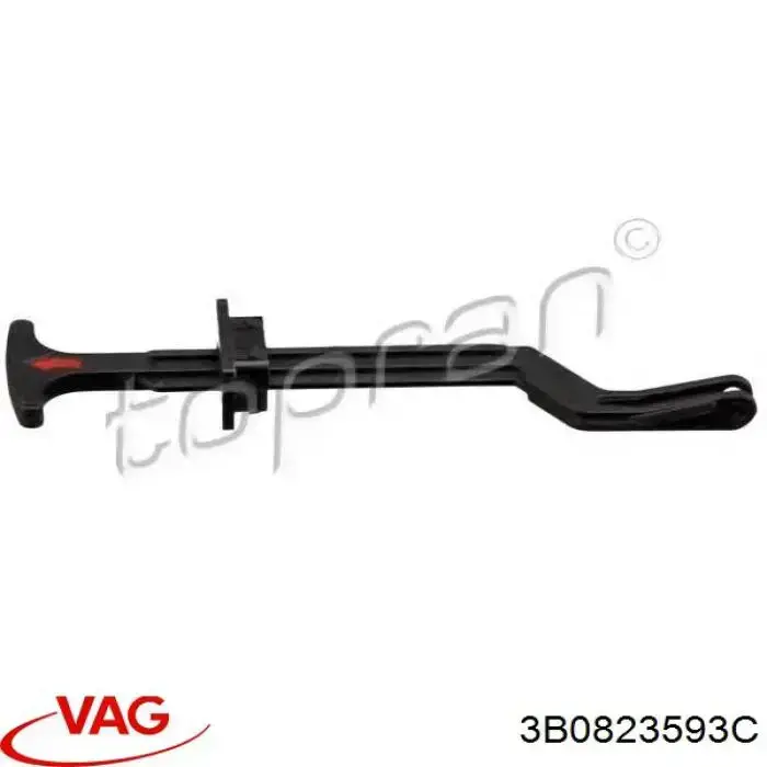 Стекло угловое двери задней VAG 3B0823593C