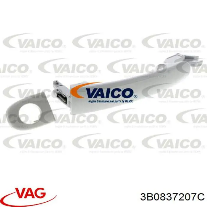 Ручка двери передней наружная 3B0837207C VAG
