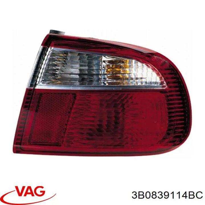 Ручка двери задней внутренняя правая VAG 3B0839114BC цена, от 3.34 USD