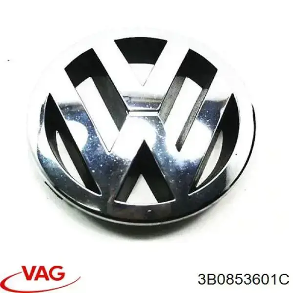 Эмблема на решетку радиатора VAG 3B0853601C цена, от 22.57 USD