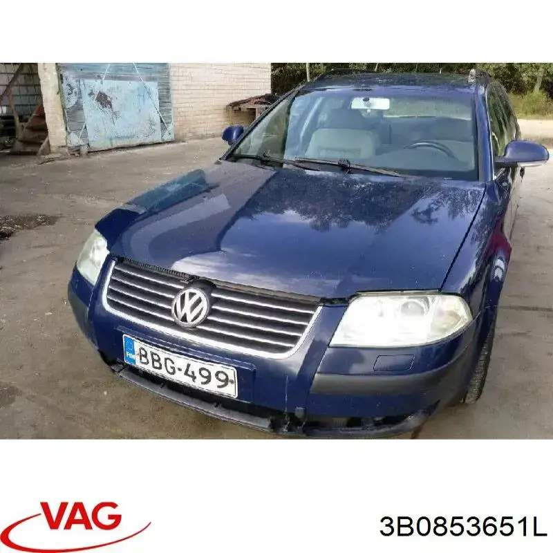Решетка радиатора 3B0853651L VAG