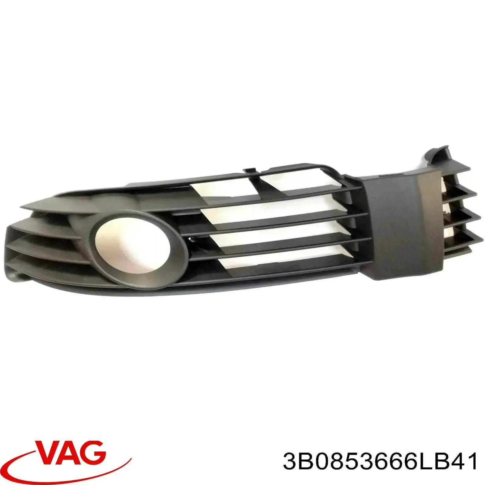 3B0853666LB41 VAG решетка бампера переднего правая