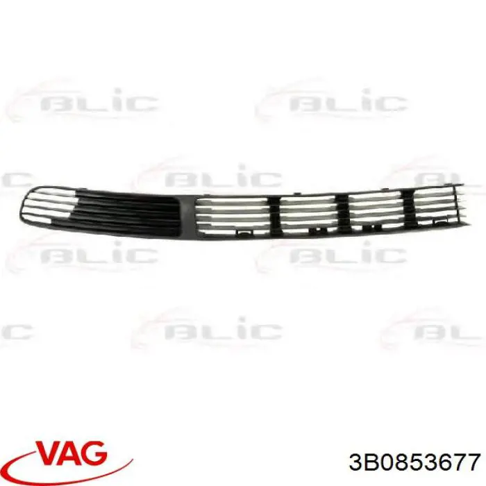 Решетка переднего бампера, левая VAG 3B0853677 цена, от 8.47 USD