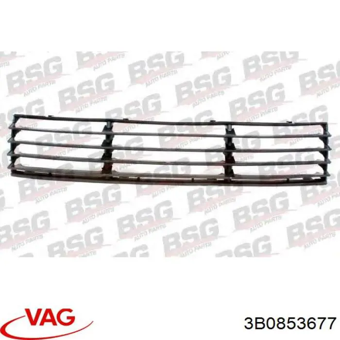 Купить 3B0853677 VAG Решетка бампера переднего левая
