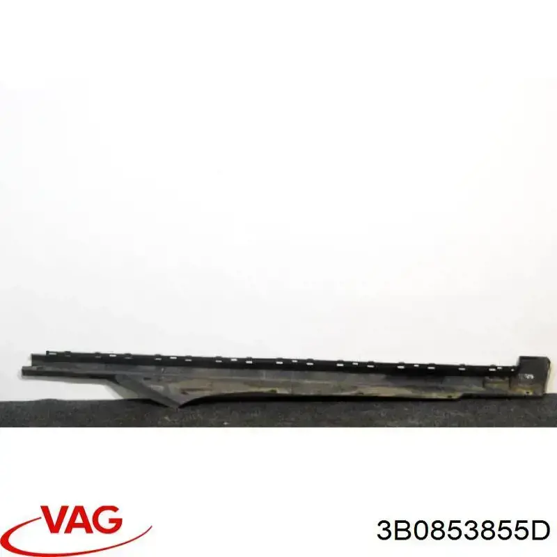 Накладка (молдинг) порога наружная левая 3B0853855C VAG
