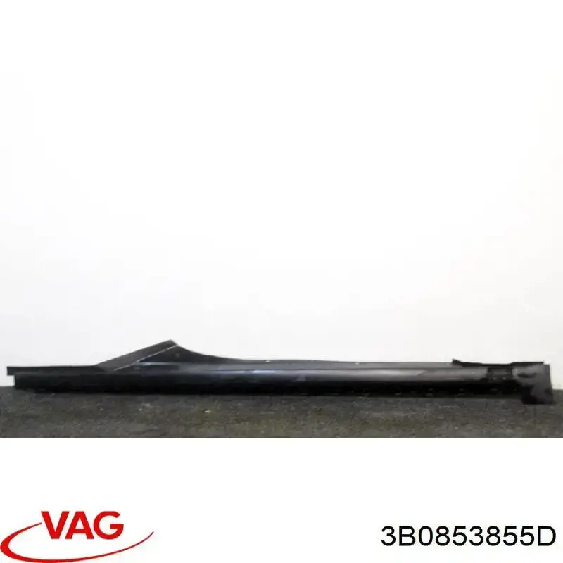 Накладка (молдинг) порога наружная левая VAG 3B0853855C цена, от 19.00 USD