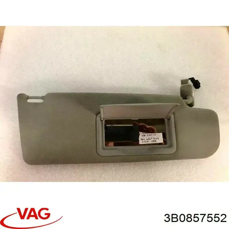 Солнцезащитный козырек 3B0857552 VAG