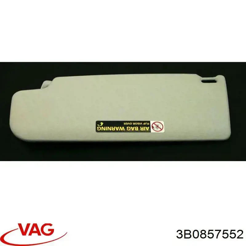 Козырек солнцезащитный автомобиля VAG 3B0857552 цена, от 3.17 USD