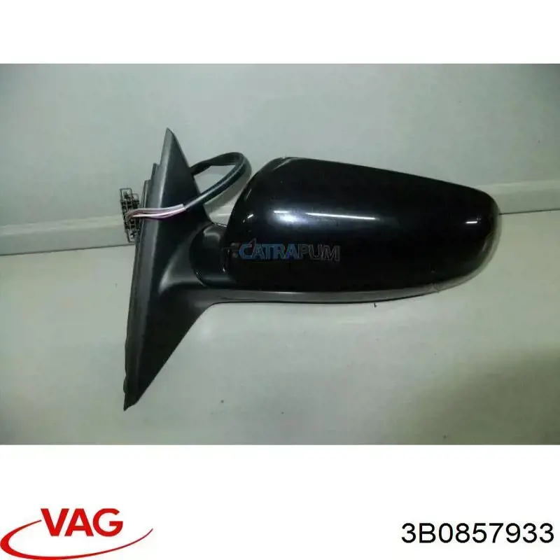 Уплотнитель зеркала к двери левый VAG 3B0857933 цена, от 23.70 USD
