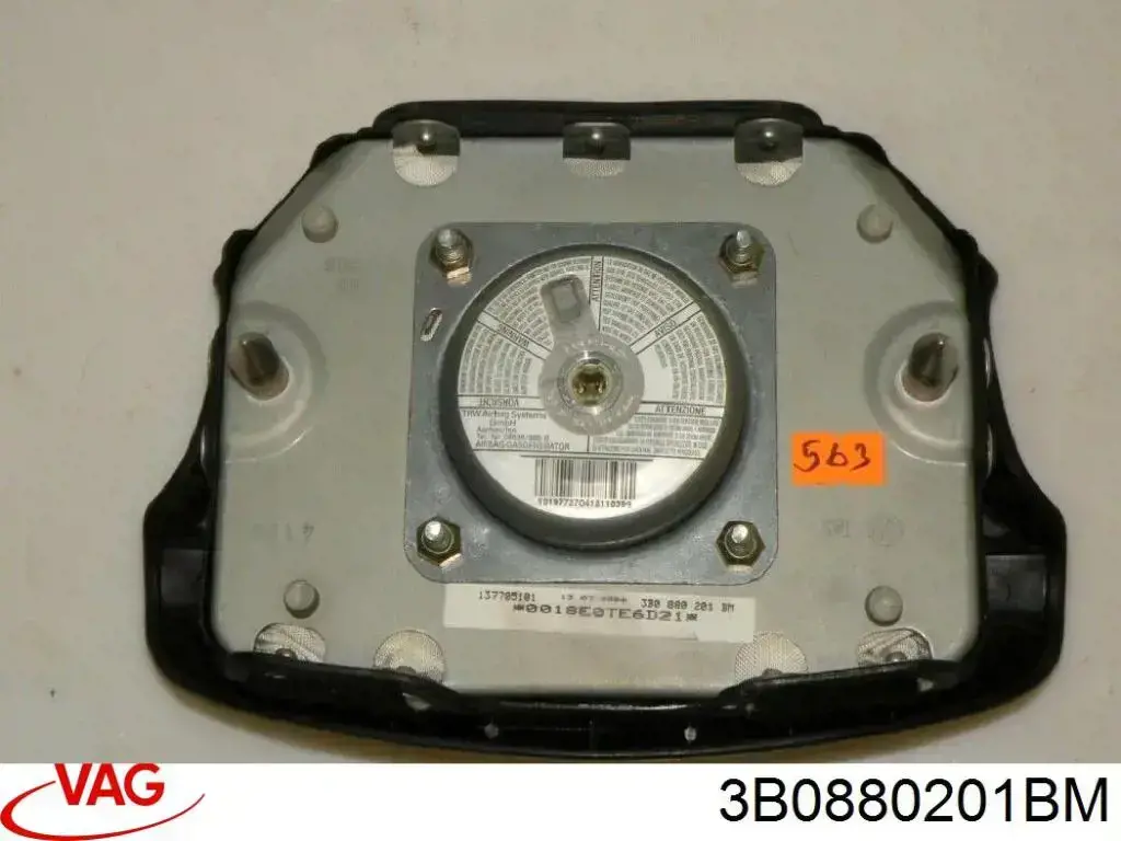 3B0880201M4EC VAG Подушка безопасности водителя