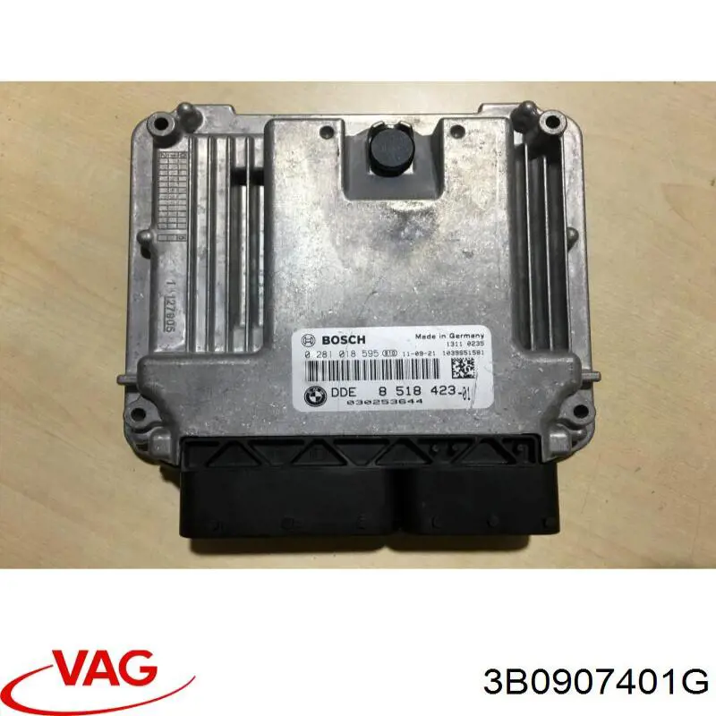 Блок управления двигателем 3B0907401G VAG