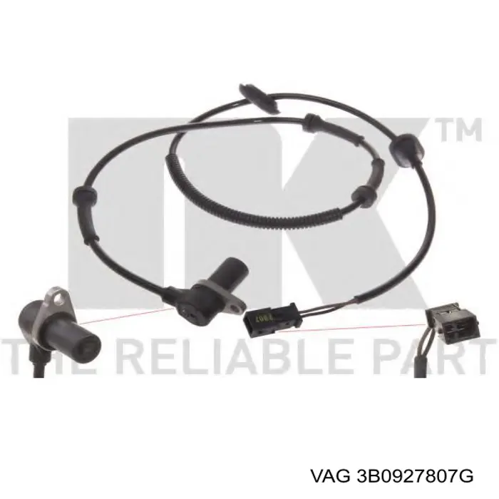 Датчик АБС (ABS) задний правый VAG 3B0927807G цена, от 24.38 USD
