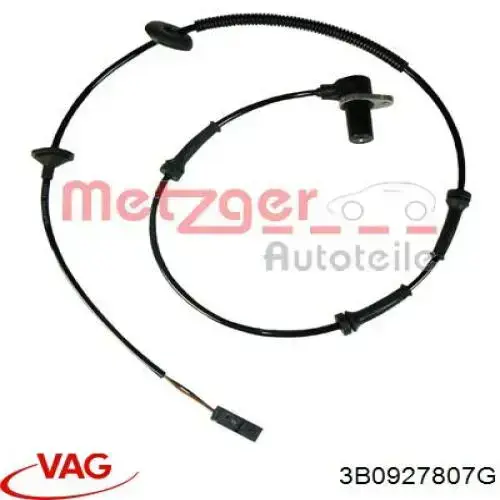 Купить 3B0927807G VAG Датчик АБС задний правый