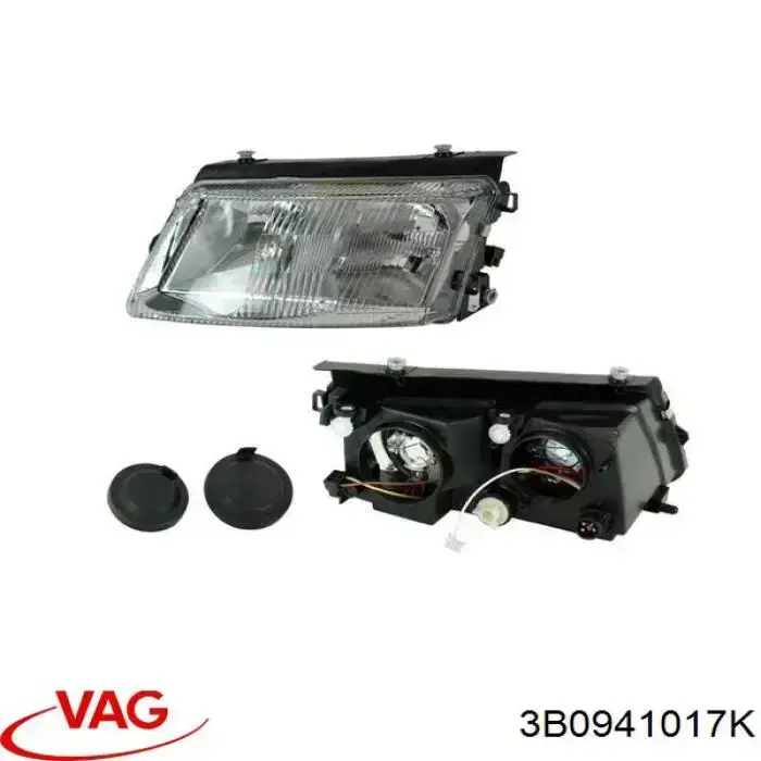 Фара левая VAG 3B0941017K цена, от 16.14 USD