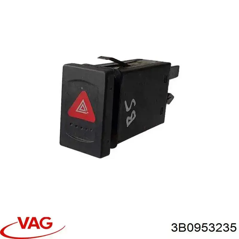 3B0953235 VAG кнопка включения аварийного сигнала