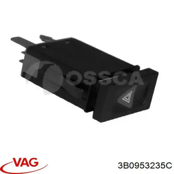 3B0953235C VAG кнопка включения аварийного сигнала