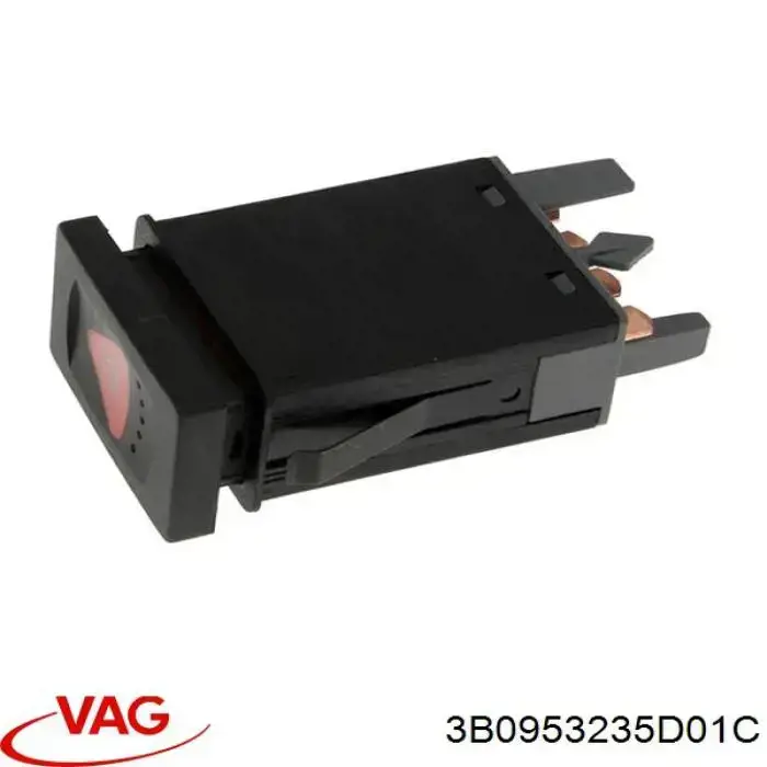 3B0953235D01C VAG кнопка включения аварийного сигнала