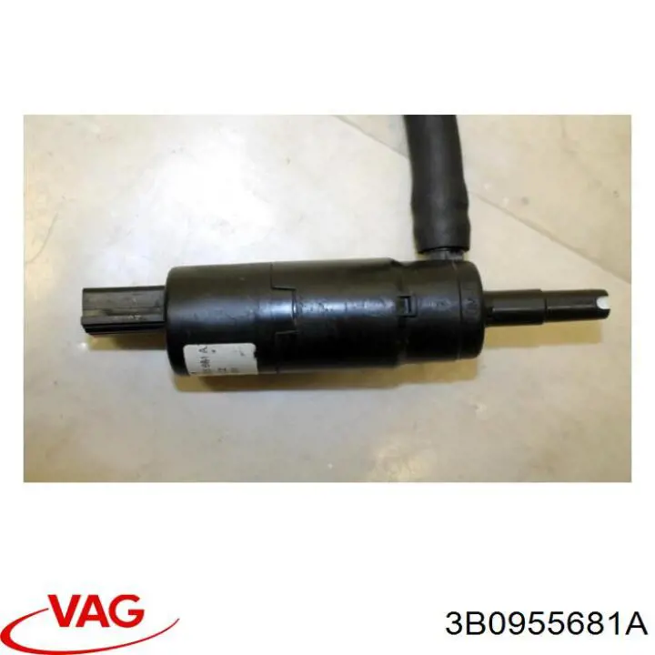 3B0955681A VAG насос-мотор омывателя фар