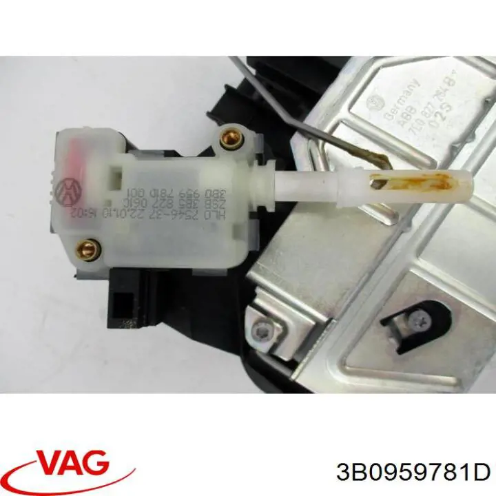 Актуатор замка багажника 3B0959781D VAG