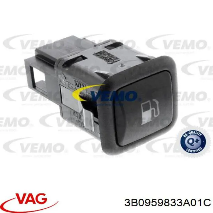 Кнопка открытия лючка бензобака VAG 3B0959833A01C цена, от 8.87 USD