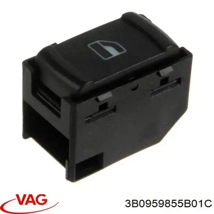 3B0959855B01C VAG кнопка включения мотора стеклоподъемника задняя