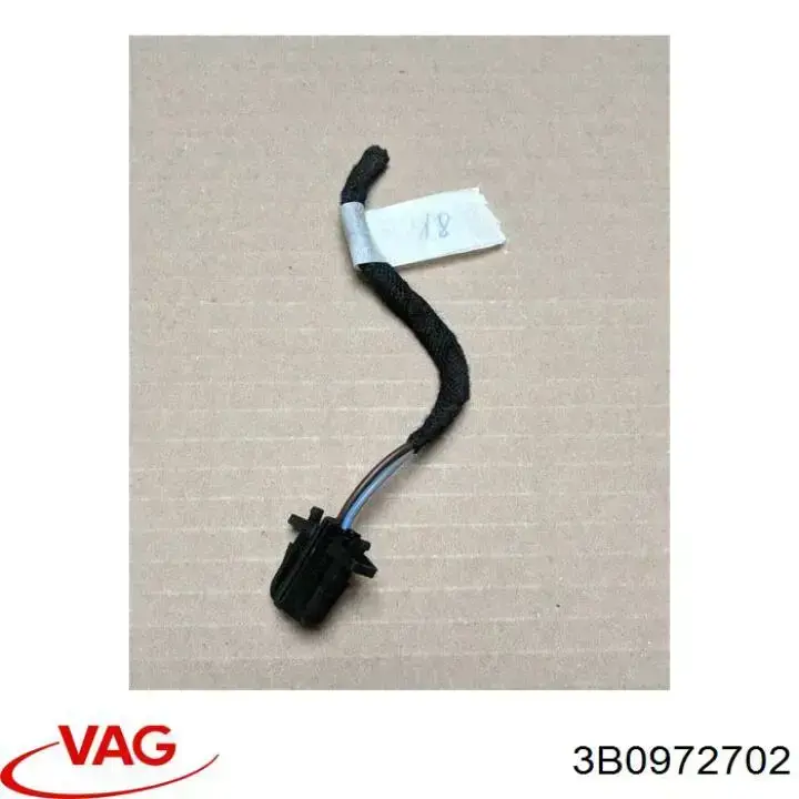 3B0972702 VAG Разъем (фишка) фонаря подсветки номерного знака