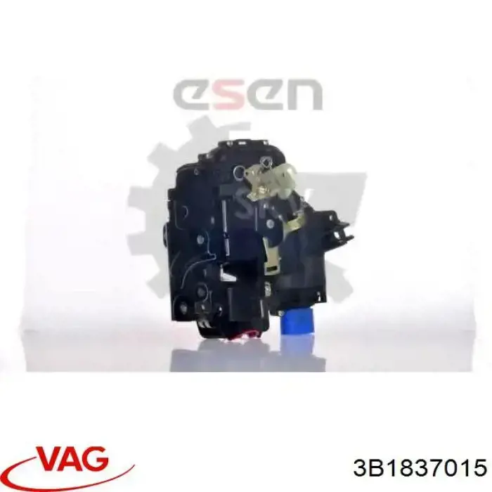 Замок водительской двери 3B1837015 VAG