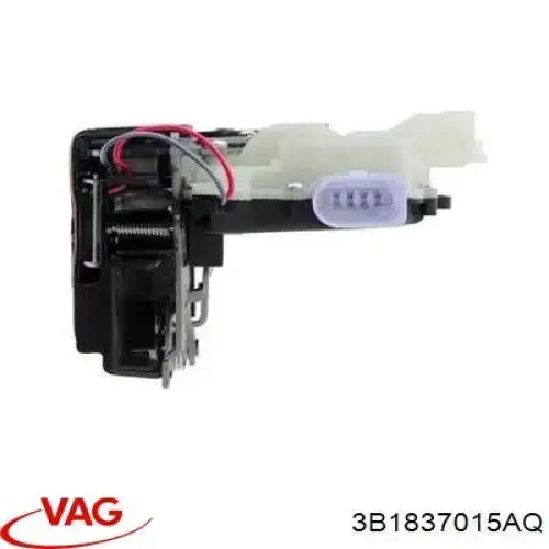 Купить 3B1837015AQ VAG Замок водительской двери