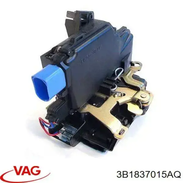 Замок водительской двери 3B1837015AQ VAG