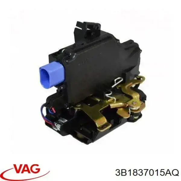 Замок водительской двери 3B1837015AQ VAG