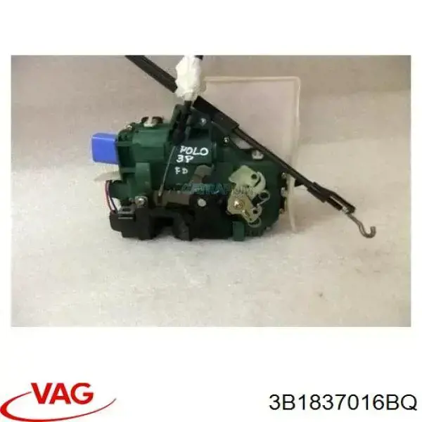 Дверной замок передний правый VAG 3B1837016BQ цена, от 23.26 USD