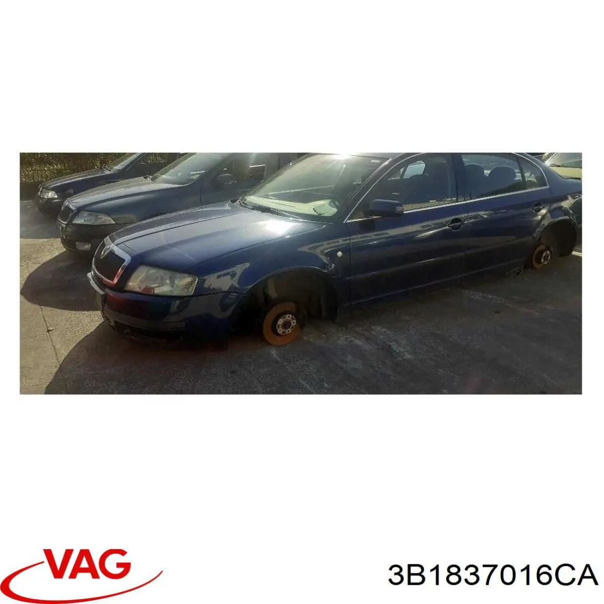 Дверной замок передний правый VAG 3B1837016CA цена, от 28.56 USD