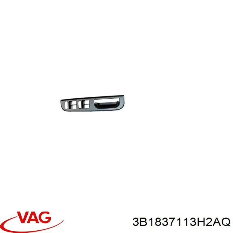 Купить 3B1837113C2AQ VAG Ручка двери передней внутренняя левая